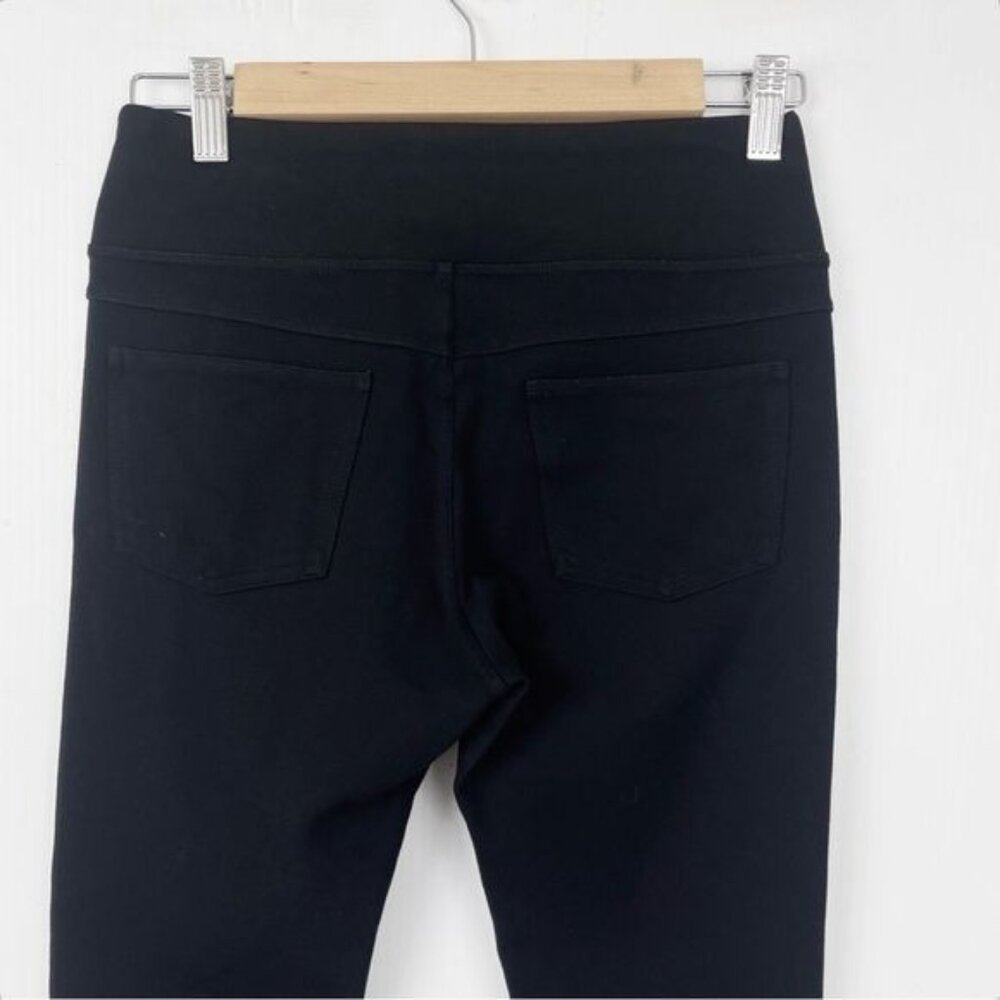 R Label the Reset Black Ponte pull on pocket contoured leggings small - Picture 5 of 9